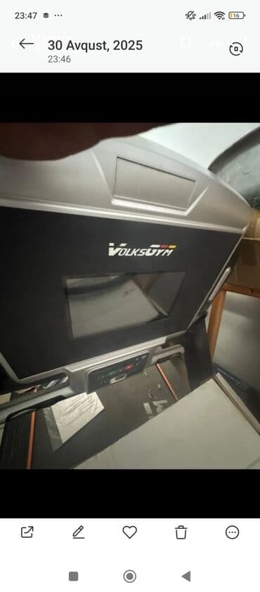 pip ağacı meyvesi: 🔹 Marka: VolksGym 🔹 Funksiyalar: sürət, məsafə, kalori, vaxt — 1