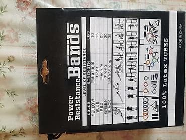 dim listening 1: Power Resistance Bands – Home Gym Extreme (JT-003-B) Məhsul: Güc — 2