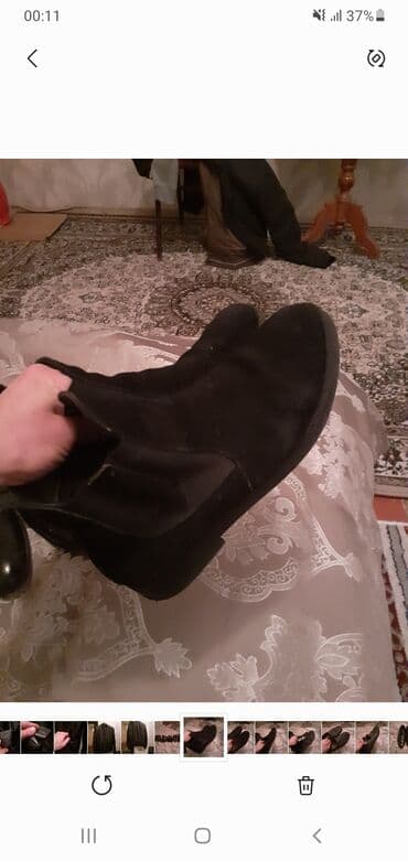 Свадебные платья и аксессуары: Kişi ayaqqabıları dəsti 5cutdur .nabuk botinka razmer.40 zamuj ayaqabi — 3