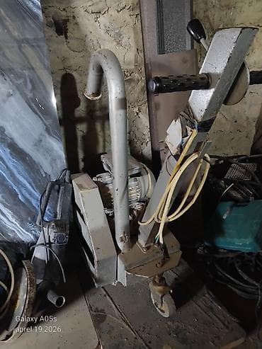 Beton döşəmə üçün səthslifə/moyka maşını - Elektrik mühərrikli, tək