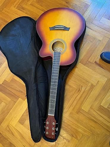 Akustik gitara, Kuban, 6 sim, Yeni, Ödənişli çatdırılma