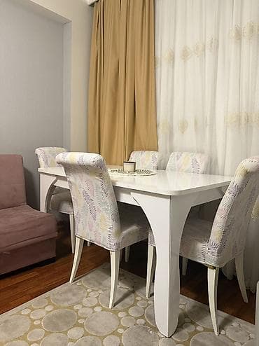 ikinci el kamot: Masa və stullar satılır. Mebel səliqəli istifadə olunub, yaxşı — 2