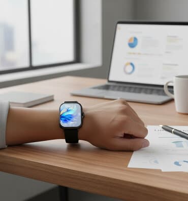 t500 smart watch: Smart saat, Smart, rəng - Qara — 1