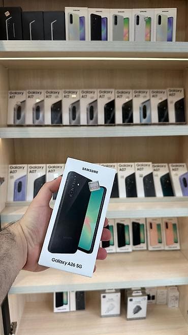 Samsung Galaxy A26 5G, 256 GB, rəng - Qara, İki sim kartlı