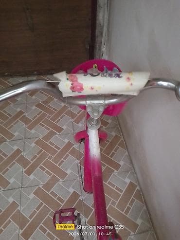 Uşaq velosipedi – 20liy qız ücün qız sürüb ümümi 1ay olmaz sürüb