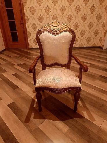 embawood metbex mebelleri: Qonaq otağı üçün, Yeni, Açılan, Dördbucaq masa, 8 stul — 2