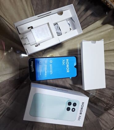 телефон fly nimbus 9: Honor X6c, 256 GB, rəng - Ağ, İki sim kartlı — 3