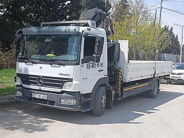 Mercedes-Benz Atego 1218 kran-manipulyatorlu bortlu yük maşını - lalafo.az -da Mercedes-Benz Atego 1218 kran-manipulyatorlu bortlu yük maşını -