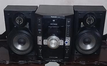 iphone 6 zapcast: Panasonic mini audio sistem – 3 hissəli (mərkəzi blok + 2 akustik — 2