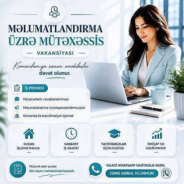 satici is: 💼✨Xanımlar Üçün İş İmkanı ✨💼 🌸 İnkişaf yönümlü komandamıza yeni xanım — 1
