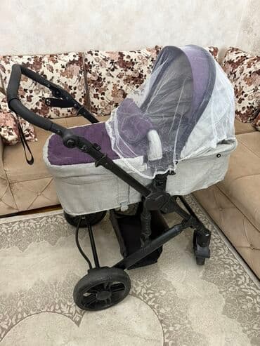 купить детскую коляску бу: Коляска 2в1, Б/у — 3