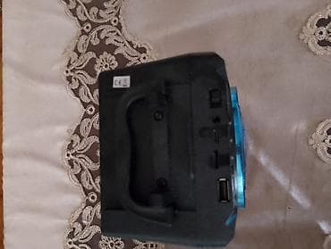 dinama 07: Portativ LED Bluetooth səs kolonkası - İki ədəd iri dinamiklərlə — 2