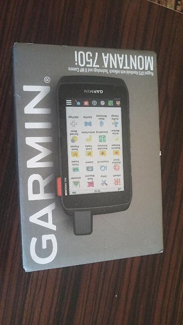Garmin Montana 750i – peşəkar əl GPS naviqatoru - Böyük rəngli sensor