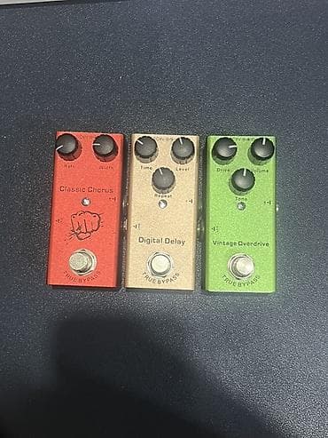 stream deck: Gitara effekt pedalları seti Təsvir: - Çoxfunksiyalı M-Wave modul — 4