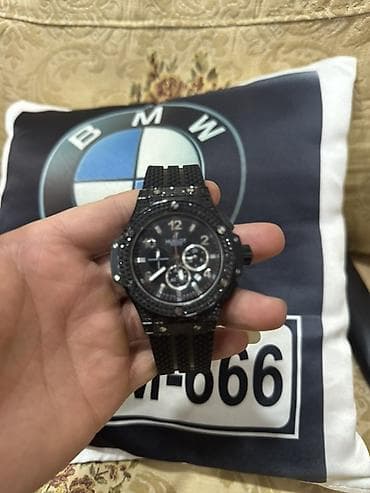 esger saatlari: Qol saatı, Hublot, rəng - Qara — 3