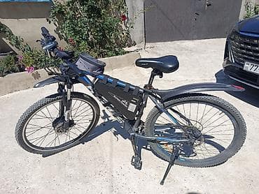 Elektrikli dağ velosipedi – ALTAIS karkası üzərində yığılmış Texniki