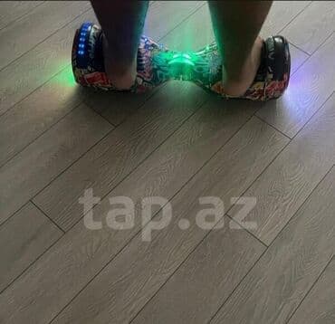 hoverboard qiyməti: İşlənmiş Giroskuter 10.5", > 1000 Vt, > 35 km/s, Ünvandan götürmə — 9