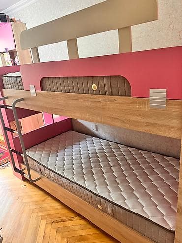 dowek: Uşaqlar üçün iki mərtəbəli yataq. Əla vəziyyətdədir, Madeyradan alınıb — 6