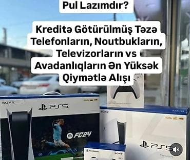 ps4 oyun kolu: Xidmət: Kreditə götürülmüş yeni cihazların ən yüksək qiymətlə alışı — 1