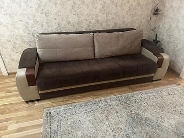 Divan, İşlənmiş, Bazalı, Vеlur parça, Çatdırılma yoxdur