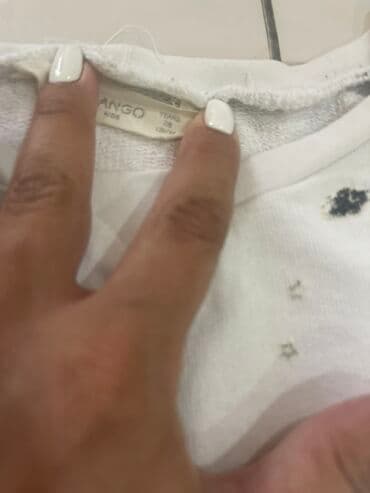 basanoşkalar 2023: Futbolka, Uniseks, 7 - 8 yaş, Mango — 2