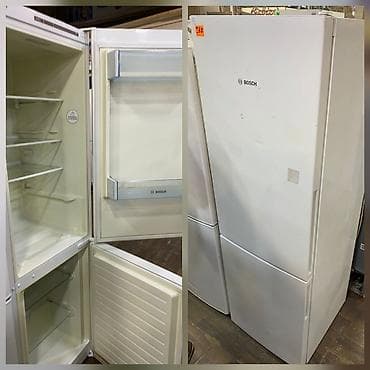televizor alisi: 2 qapılı Bosch Soyuducu Satılır, rəng - Ağ — 1