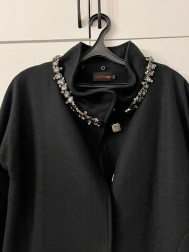 hicabli geyimler: Palto, M, rəng - Qara — 3