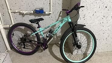 cube velo: FULL BIKE dağ velosipedi - Çərçivə: yüngül alaşımlı, mint-yaşıl — 1