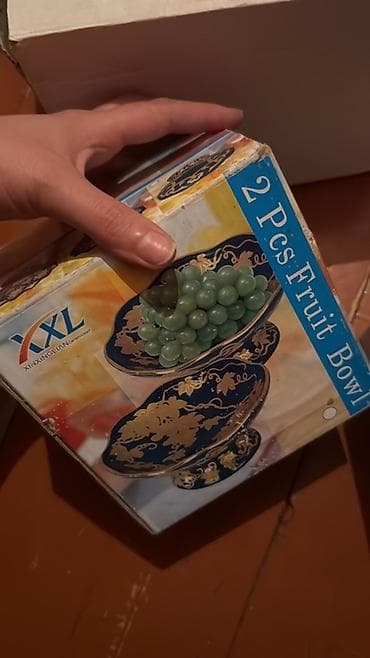 Mətbəx və süfrə ləvazimatları dəsti - 2 ədəd meyvə qabı: Qutuda “2