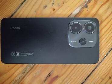 Redmi Note 14, 256 GB, rəng - Qara, Sensor, Barmaq izi