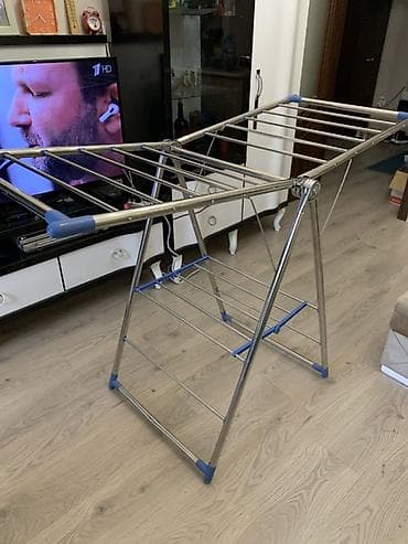 Paslanmayan poladdan paltarqurudan stend - Material: paslanmayan