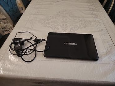 noubuk: Toshiba noutbuk (adapterlə birlikdə) - Marka/model: Toshiba Satellite — 2