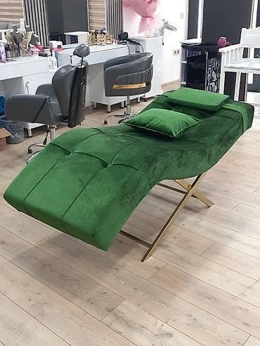 salon mebeləri: Kosmetoloji kuşetka, rəng - Yaşıl — 1