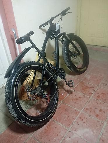 volta vsx: Fat bike tipli dağ velosipedi - Rəng: qara, möhkəm polad/alüminium — 6
