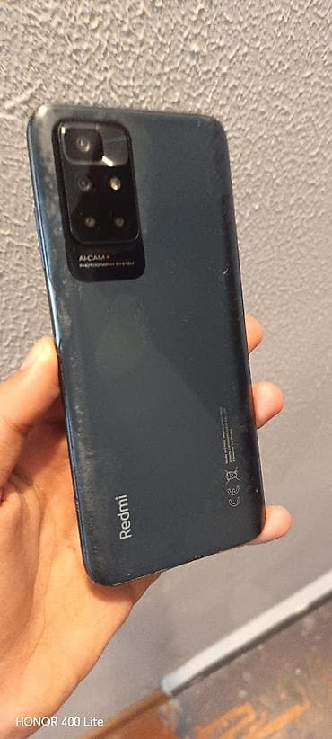 honor 8 lite: Redmi 10, 128 GB, rəng - Boz, Barmaq izi — 1