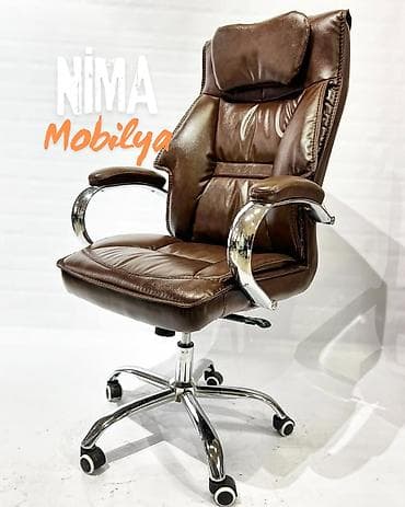 Офисные столы: Новый, С колесиками, Рукояти регулируются, Кожа — 6