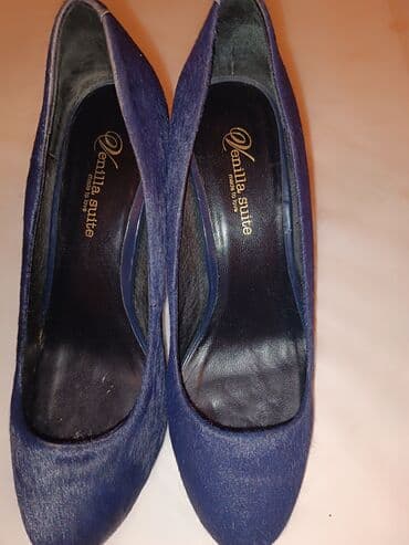 Toy paltarları və aksesuarları: Tuflilər, Ölçü: 38, rəng - Göy, Yeni — 2