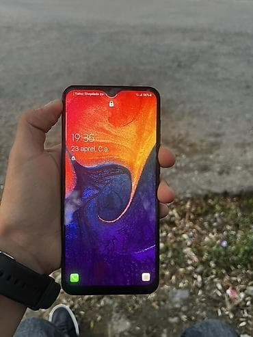 Samsung Galaxy A50, 64 GB, rəng - Göy, Barmaq izi