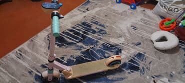 moped işlənmiş: Uşaq skuterı vacapda yazın. elektrik sureti 15 .sadece batereykada — 4