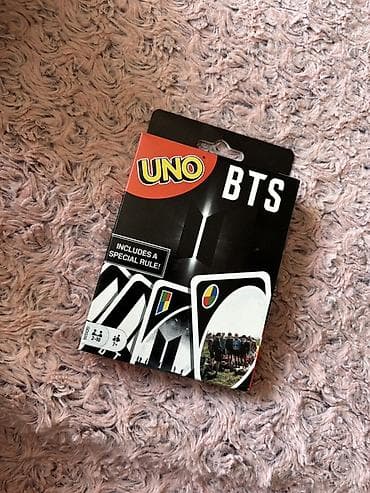 UNO BTS – limitli temalı kart oyunu,ORİGİNAL Salam! Valideynlərimə