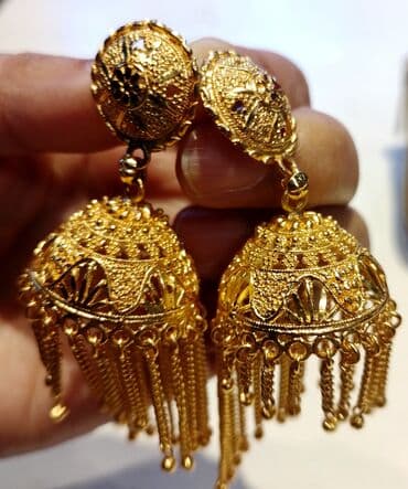 ювелирные изделия баку: Hindistan ərəb üslublu,qaralmayan və rəngi dəyiməyən,parıltılı — 2