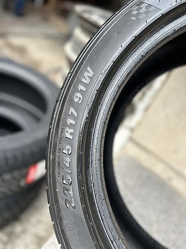 torros disk: İşlənmiş Şin Kumho 225 / 45 / R 17 — 6