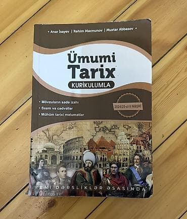 Məhsul: “Ümumi Tarix – Kurikulumla” (2024/25-ci il nəşri) Müəlliflər — 1
