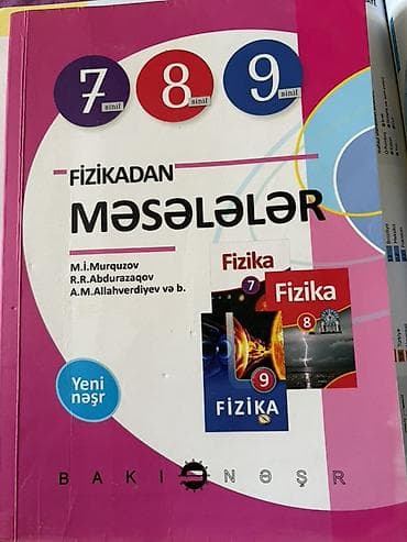 Məhsul: “Fizikadan məsələlər” toplusu (7, 8, 9-cu siniflər)
