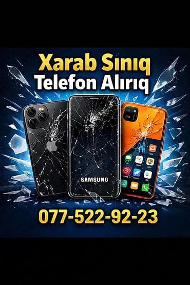 xiaomi black shark: Xarab və sınıq telefonların qəbulu xidməti - İşləməyən, yanmış — 1