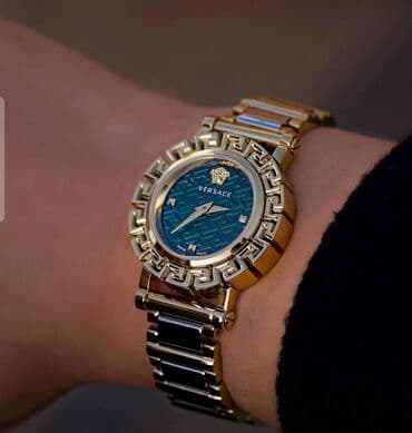 versace qızıl qolbaq: Qol saatı, Versace, rəng - Qızılı — 1