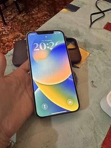 13 pro mini iphone: IPhone 12 Pro Max, Qızılı, Face ID — 2