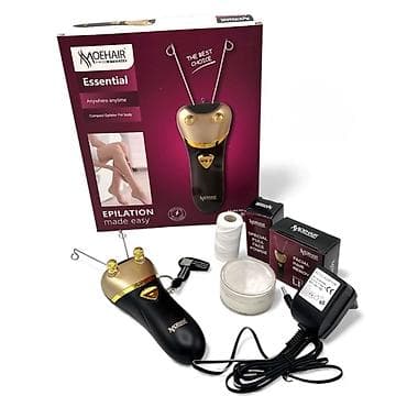Кондиционеры: MOEHAIR Essential – bədən və üz üçün kompakt epilyator (ip üsulu) — 4