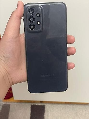 ikinci əl soba: Samsung Galaxy A23, rəng - Qara, Barmaq izi — 8