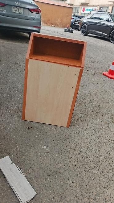 Mətbəx/saxlama dolabı - Material: laminat/DSK (ağac teksturalı), iki — 8